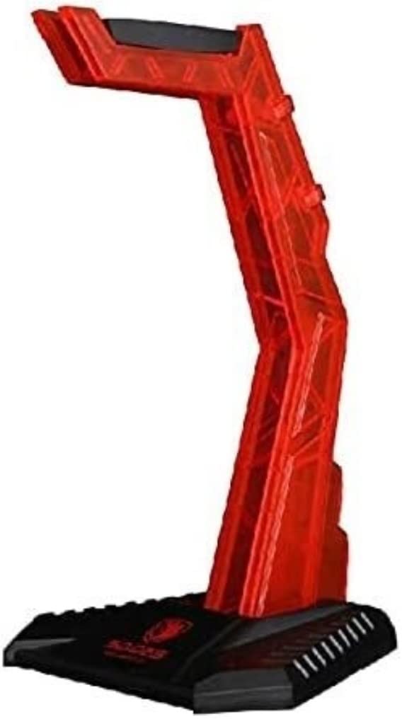 supporto per cuffie, Espositore for auricolari Supporto for cuffie multifunzionale(Red)