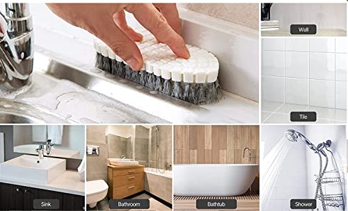 Image of Sink Cleaning Brush Bendable Brush Scrub Brush Perfect for Tubs, Sink, Tile Walls, Countertops and Floors, Bendable Kitchen Brushes, Grip Scrub Brush,for Cleaning, Scrubbing Brush (Pack of 1)