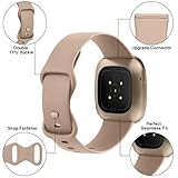 4 Pack Straps Compatible with Fitbit Versa 4 Strap/Versa 3 Straps/Fitbit Sense 2 Strap/Sense Strap for Women Men,Soft Sport Watch Strap Replacement for Fitbit Versa 4/3/Sense 2(L,Pack F) - Image 5