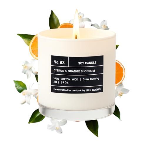 Lulu Candles | Citrus & Orange Blossom | Luxury Scented...