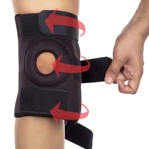 Image of Dyna Wrap Around Knee Support-Knee Cap with Open Patella Design for Patella Tracking-Wrap Around Knee Support-Special