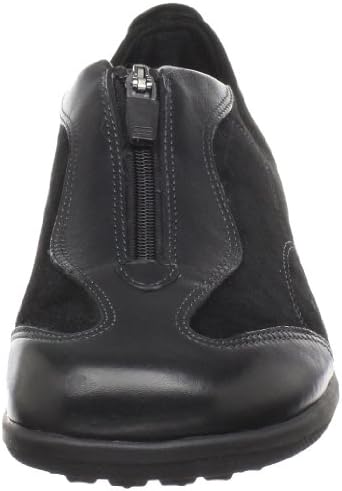 Walking Cradles Women's April Slip-On Loafer,Black Suede Leather,8 M US | Image 1