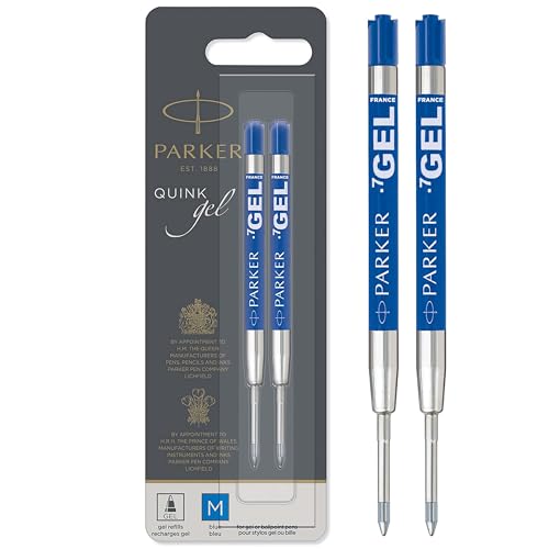 Parker Refill for Parker Retractable Gel Ink Roller Ball Pens, Medium...