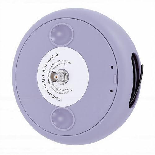 Zunate bobina manual onda corta 3-30MHz portátil miniatura 7