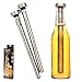 Hbao Bâton de refroidisseur de bière 2PCS Bâton de refroidissement de bouteille de bière en acier inoxydable portable instantané, idéal pour la maison Bar, fête, barbecue