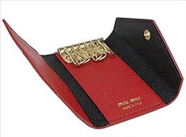 Amazon | [ミュウミュウ] 6連 キーケース マドラス レザー ハート MIU