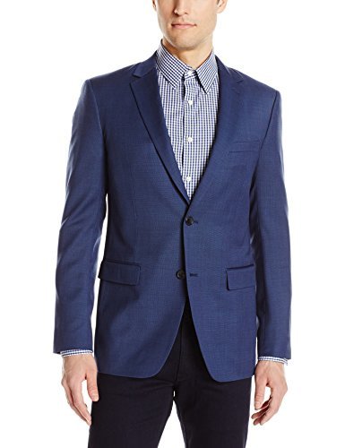 Theory Men's Wellar Heiron Suit Jacket, Dark Sky, 42