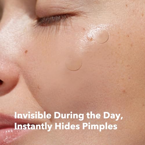 Image of AVARELLE Invisible Acne Spot Patch (24 Count) Ultra Thin Hydrocolloid Spot Sticker for Day Time Acne l For Covering Zits & Blemish with Calendula, Rosehip Seed, Vegan, Cruelty Free