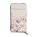 Produktbild JHGFG Rosen und Lily Bouquet Echtes Leder Geldbörse Lange Damen Geldbörse Handtasche Multi Kartenhalter Organizer Für Frauen Angepasst