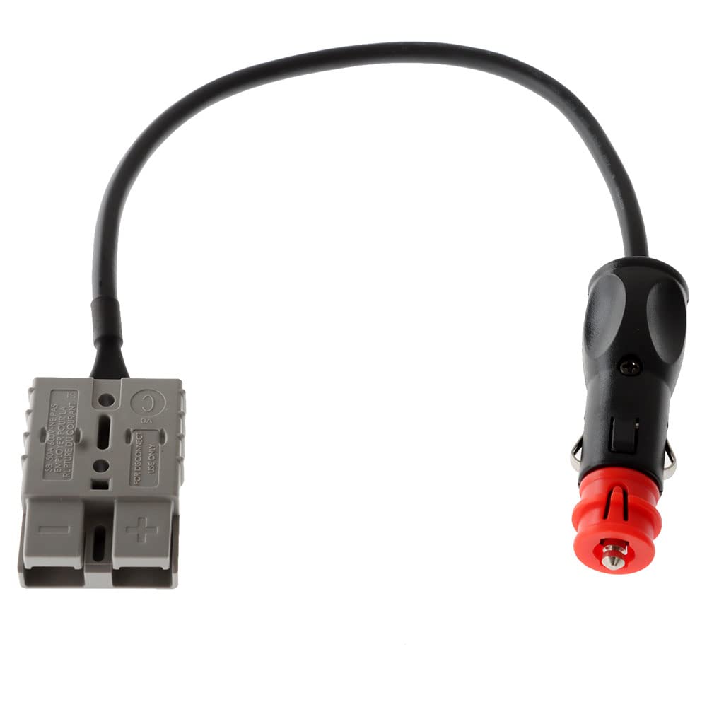 Amazon.com: 50A Anderson to 15A Merit and Cigarette Lighter Plug Adaptor 12V  Caravan Camping : Automotive