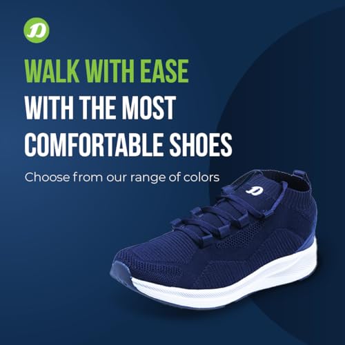Image of DOCTOR EXTRA SOFT Men's Sports Shoes with Memory Foam Cushioned Insole|Running Walking Gym Training Jogging Athletics|Comfortable & Stylish|Casual & Lightweight|Slipon Sneaker Gent's & Boy's D-2007