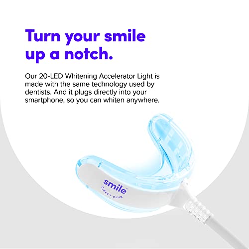Smiledirectclub Teeth Whitening Kit With Led Light - 9 Pack Gel Pens - Professional Strength Hydrogen Peroxide - Pain Free And Enamel Safe - Up To 9 Shades Whiter In 1 Week #TOP5