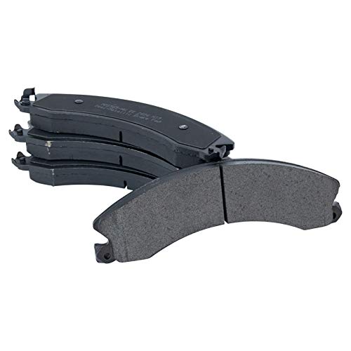 Image of TRQ Rear Brake Pad, Caliper, & Rotor Kit Semi-Metallic Compatible with 2009 Chevrolet Express 3500 2009-2016 GMC Savana 3500