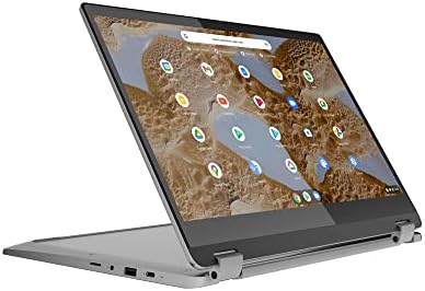 Lenovo IdeaPad Flex 3 15.6 Inch Touch Full HD Chromebook, Intel Pentium, 8GB RAM, 128GB SSD, Chrome OS - Arctic Grey Laptop