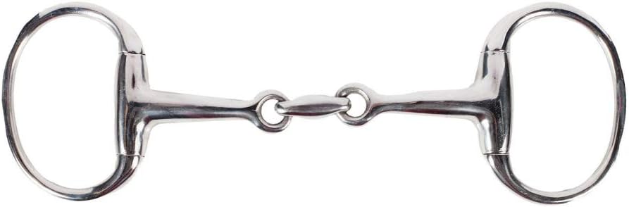 HORZE Lozenge Link Eggbutt Snaffle Bit
