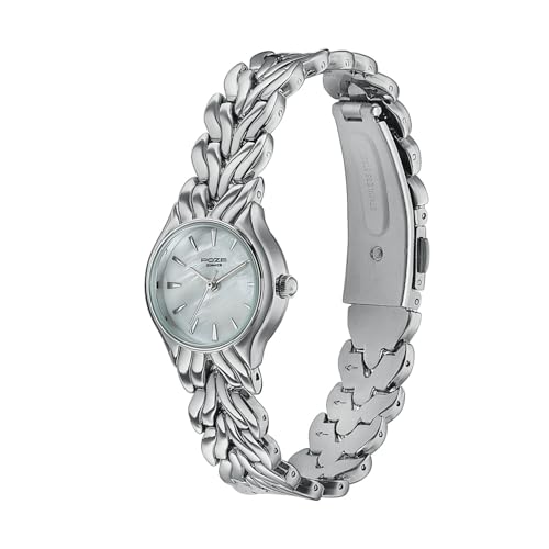 Image of Sonata Poze 9 with Quartz Analog with Solid Link Strap Watch for Women