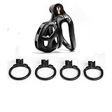QiKKago Accesorio De Jaula De Fitness Negro con 4 Anillos De TamañO Diferente para Mejorar La Resistencia, Mejorar La Durabilidad Y La Dureza Muscular - H12