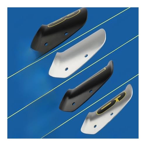 Déflecteur pare-brise moto finition argent premium pour Thruxton 1200 - 6