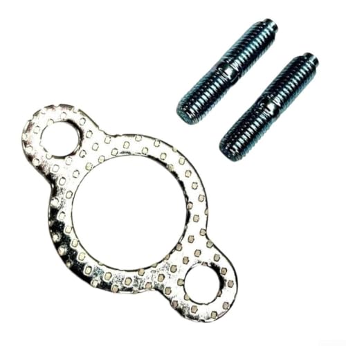 Image of Besshepplo Exhaust Studs And Gasket Set 24-041-49-S For CV18 CV20 CV22 CV23 CV25 CH740 CH750 Engine Parts High Temperature Resistant Replacement Kit Easy Install 3 Pieces
