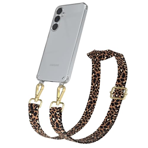 Coque Galaxy S25 Plus avec lanière léopard EAZY CASE