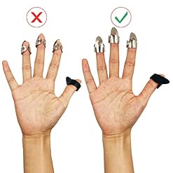 DLAND 18 médiators réglables, y compris des médiators en acier inoxydable, 4 médiators en plastique et 6 médiators pour… - Les Beatles, Paul McCartney, John Lennon, RIngo Starr, George Harrison DLAND 18 médiators réglables, y compris des médiators en acier inoxydable, 4 médiators en plastique et 6 médiators pour… – Image 4