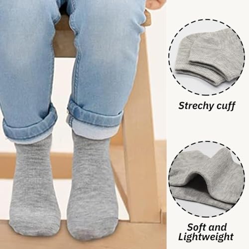 25 pairs of children's ankle socks, breathable and durable, multi-color sports and leisure boat socks2