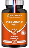 VITAMINE C - Ascorbate de Calcium 1000 mg - 100% Pure - 1250% des VRN - Energie, Vitalité...