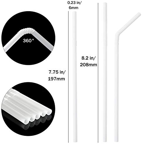 ALINK 200 Pitillos Flexibles Negros + 200 Blancos miniatura 7