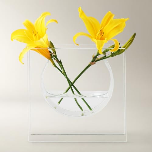 Z Gallerie Solaris Vase Clear Glass Flower Vases for...