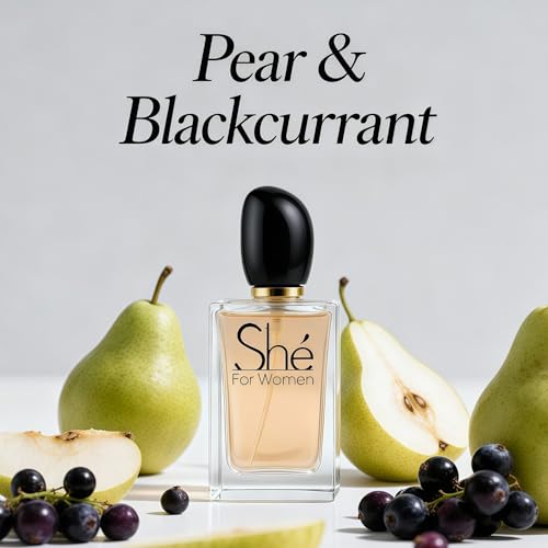 Image of AFLUXE She, Perfume for Women, Long Lasting EDP, Feminine Scent, Delicate Fragrances for Women, Day to Night Wear, 3.4 Fl Oz