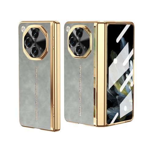 Protection charnière intégrale et verre blindé pour Oppo Find N3 coque