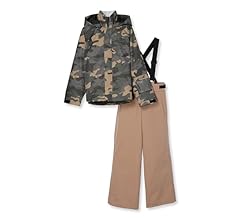 ラスティ　迷彩柄　スノーウェア　上下セット 150 ラスティ 迷彩柄 スノーウェア 上下セット 150 Amazon.co.jp