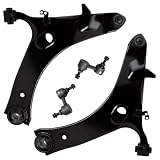 Detroit Axle - Front Control Arms Kit for 2009-2013 Subaru Forester 2011-2014 Impreza, 2 Lower Control Arms with Ball Joint 2 Sway Bar Links Replacement