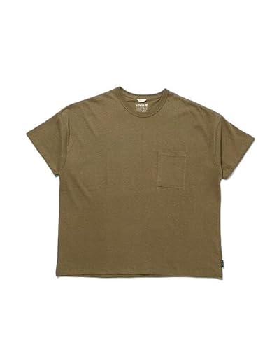 [�S�[�w���v] T�V���c�yMEN'S�z WIDE POCKET TEE H/OC JERSEY Color:10 COLORS Size:S/M/L/XL (1/2/3/XL) (JP, �A���t�@�x�b�g, L, SADDLE BROWN)