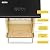 iBorn Bird Feeders for Outdoors,Bird Feeder with Weatherproof Metal Roof & 8 Drain Holes,Fully Detachable Birdfeeder Design,Easy Clean & Refill,Chew-Proof PC Windows,3.2 Lbs Capacity,Black Roof