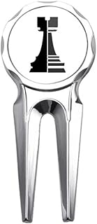 no/no Herramienta de reparación de marcador de pelota de golf de ajedrez, color negro