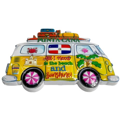 Imán decorativo Punta Cana para refrigerador miniatura 4