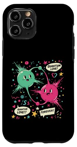 Quantum Entanglement Fotone Fisica Scienza Nerd Art Custodia per iPhone 11 Pro
