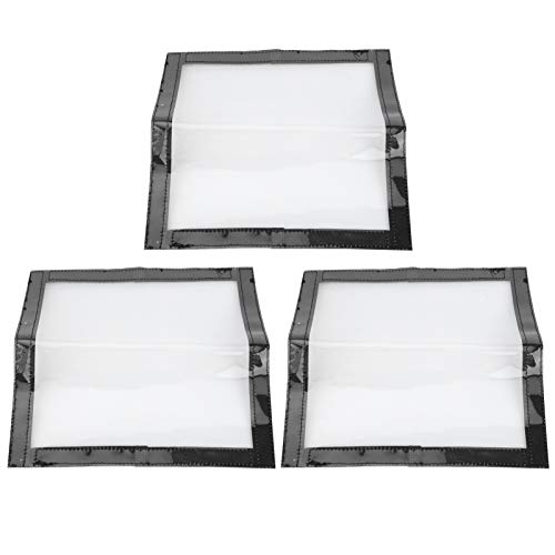 Milltrip 3 Pièces PVC Leurre de Pêche Enveloppes Crochet Housses de Protection Appâts Stockage Accessoires de Pêche Cover