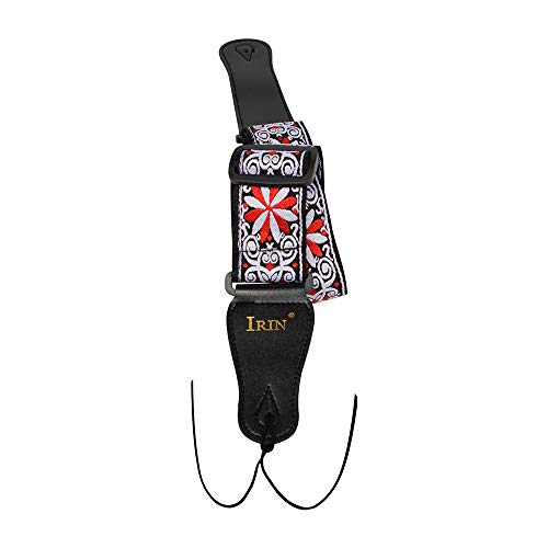 HUIOP GS-02 Sangles de guitare réglables pour broderie pour accessoires guitares électriques acoustiques,jaune,sangles de guitare - Les Beatles, Paul McCartney, John Lennon, RIngo Starr, George Harrison HUIOP GS-02 Sangles de guitare réglables pour broderie pour accessoires guitares électriques acoustiques,jaune,sangles de guitare – Image 5