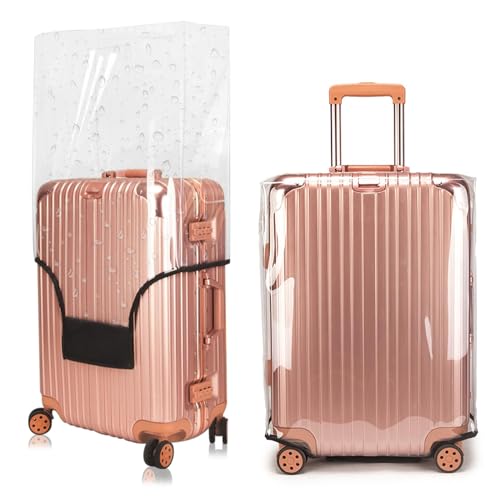 Transparente Gepäckabdeckung 66cm - Wasserdichter Kofferschutz Aus PVC