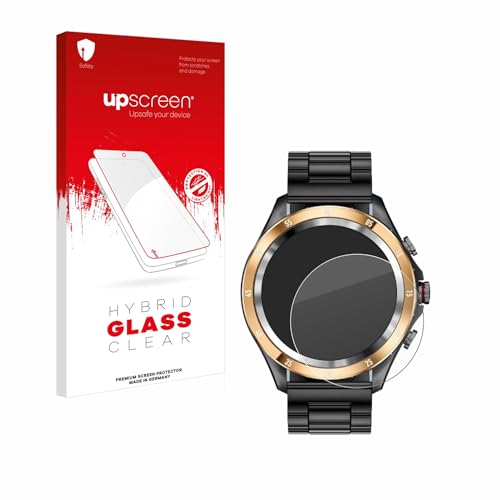 upscreen Screen Protector Film compatible with Lige AS1829C - 9H Glass Protection, Extreme Scratch Resistant