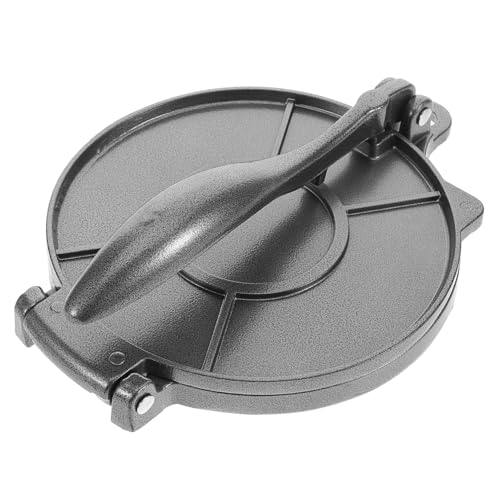Mobestech 1pc Aluminum Alloy Tortilla Press Tortilla Maker Machine for Home and Restaurant Use Manual Dough Presser with Handle Easy to Clean Kitchenware