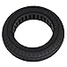 Keenso 10 X 2.5 Anti Slip Rubber Electric Scooter Solid Tire, Pressure Resistant Replacement Solid Wheel for Electric Scooter 10 Inch