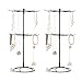 2 Tier Rotating Necklace Holder Jewelry Tree Bracelet Stand Display Organizer for Necklaces, Bracelets, Earrings, Rings