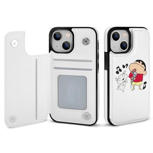 iPhone16Pro用ケース 手帳型 クレヨンしんちゃん アイフォン16Proケース 手帳型 財布型 スマホケース 軽量 カード収納 スタンド機能 おしゃれ 全機種対応 いPhone16Pro用カバー