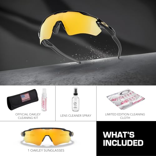 Image of Oakley RADAR EV PATH OO9208 Shield Sunglasses With Official Eyewear Kit | Men's & Women's Sunglasses