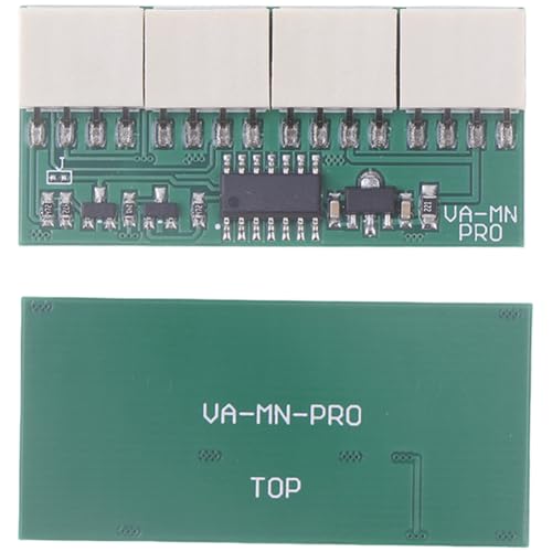 Opatiny Simulador de ventilador para Antminer S19, S19 Pro, S19j Pro, D9, D7 y KA3 Series - Emulador de ventilador PWM con control de 4 puertos, voltaje ancho de 30 V y diseño compacto (4,5 cm)