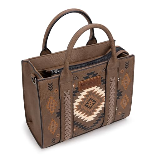 Image of Wrangler Tote Bag for Women Western Purse and Aztec Satchel Handbag