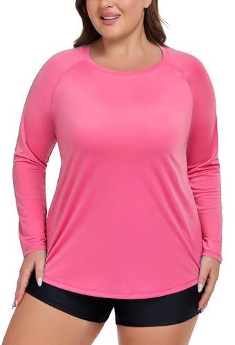 Maillot de bain à manches longues ForHailey anti-UV UPF 50+ pour femme